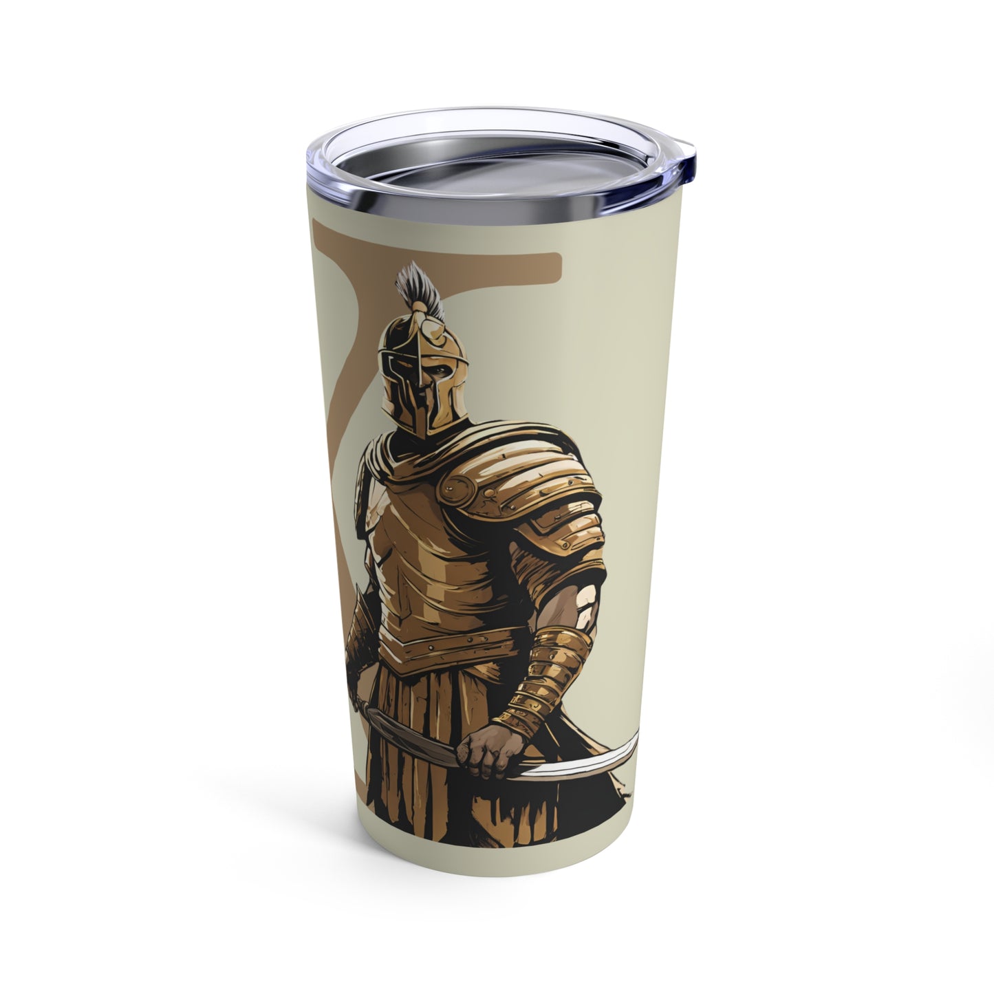 Stoic Gladiator Tumbler - ADHD Warrior Design