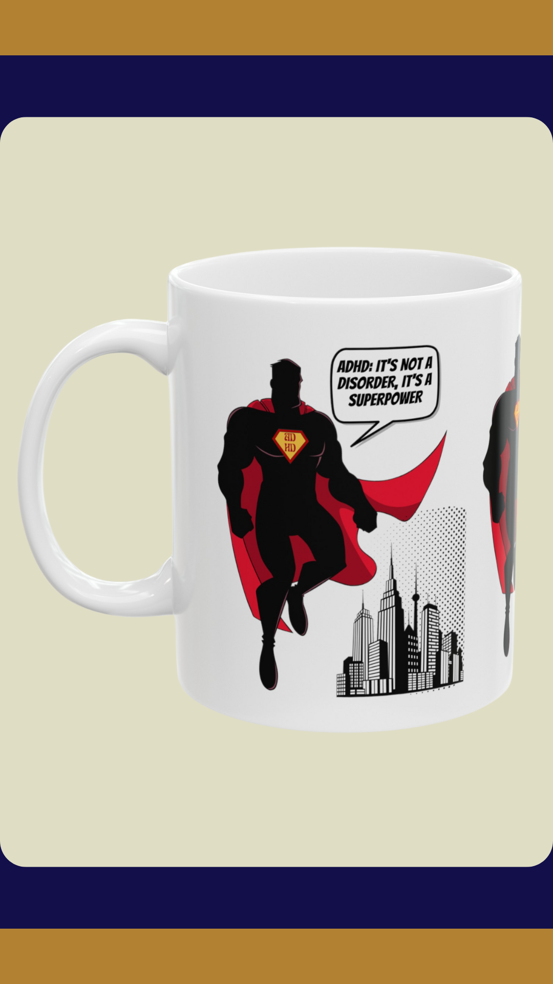 ADHD: It's Not a Disorder, It's a Superpower Mug